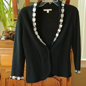 Limited Edition CAbi sweater blazer, small